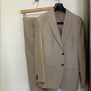 Banana Republic Men's Tan Suit